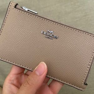 Coach L-Zip Card Case